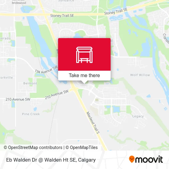 Eb Walden Dr @ Walden Ht SE map