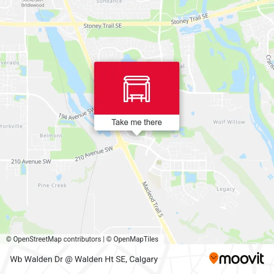 Wb Walden Dr @ Walden Ht SE map