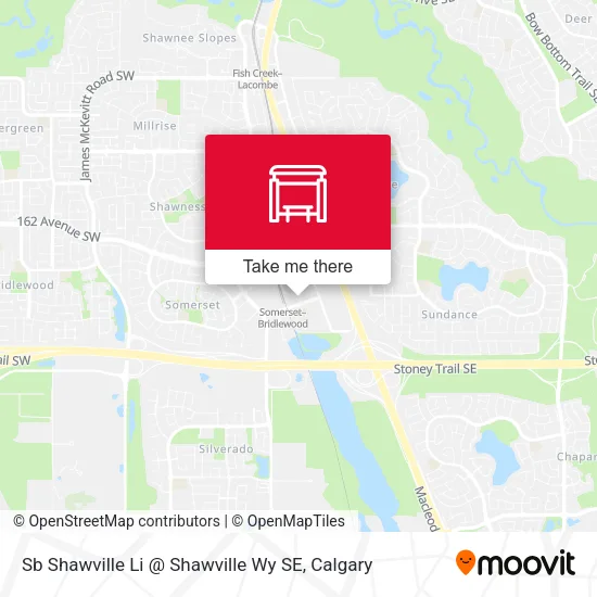 Sb Shawville Li @ Shawville Wy SE map