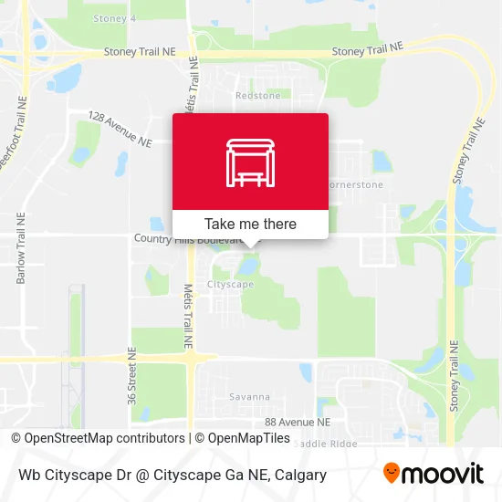 Wb Cityscape Dr @ Cityscape Ga NE map
