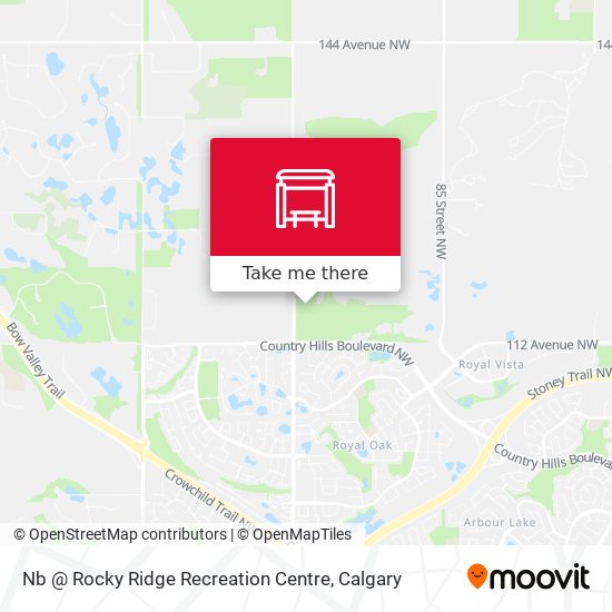 Nb @ Rocky Ridge Recreation Centre map