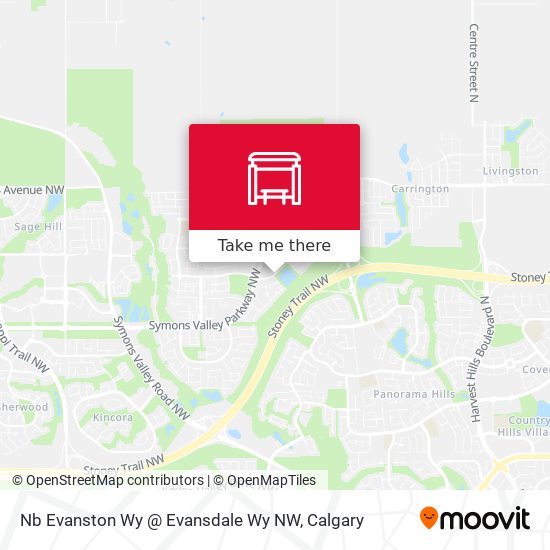 Nb Evanston Wy @ Evansdale Wy  NW plan