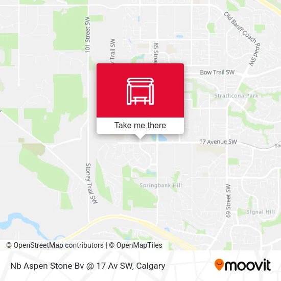 Nb Aspen Stone Bv @ 17 Av SW map