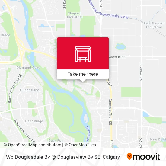 Wb Douglasdale Bv @ Douglasview Bv SE map