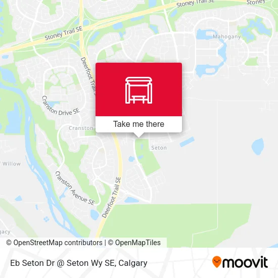 Eb Seton Dr @ Seton Wy SE map