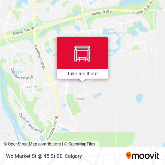 Wb Market St @ 45 St SE map