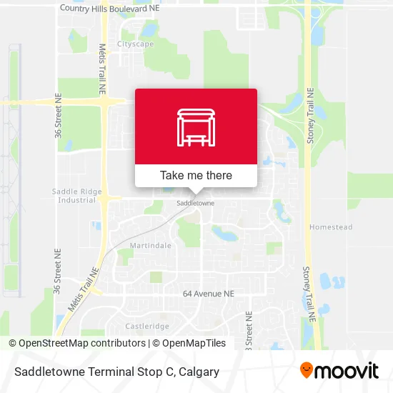 Saddletowne Terminal Stop C plan