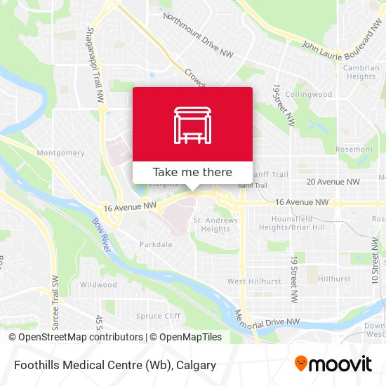 Foothills Medical Centre (Wb) plan