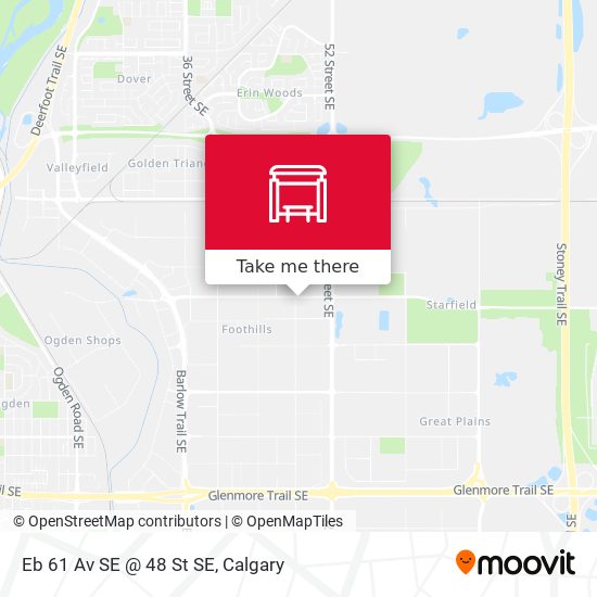 Eb 61 Av SE @ 48 St SE map