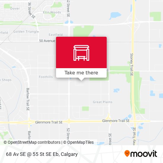68 Av SE @ 55 St SE Eb map