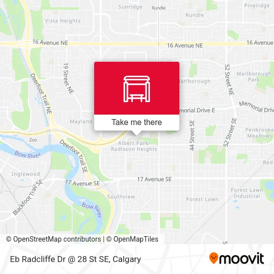 Eb Radcliffe Dr @ 28 St SE map