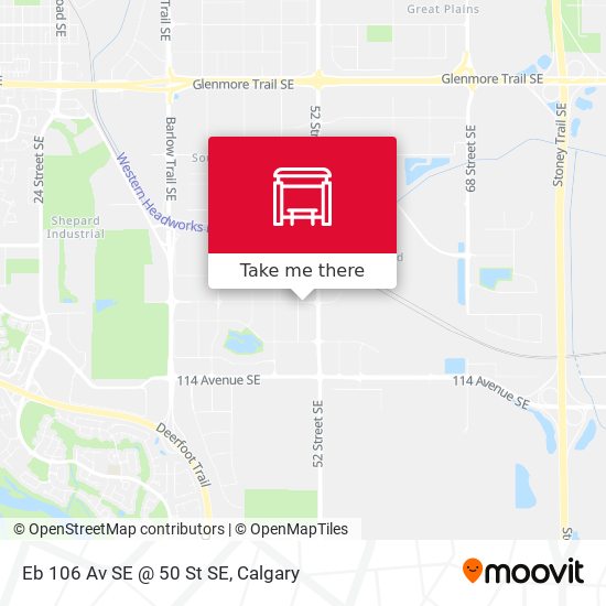 Eb 106 Av SE @ 50 St SE map