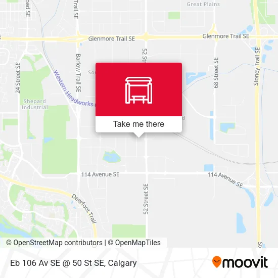 Eb 106 Av SE @ 50 St SE map