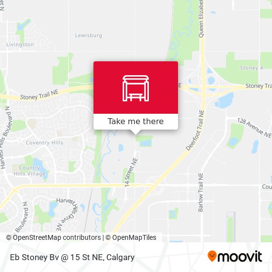 Eb Stoney Bv @ 15 St NE map