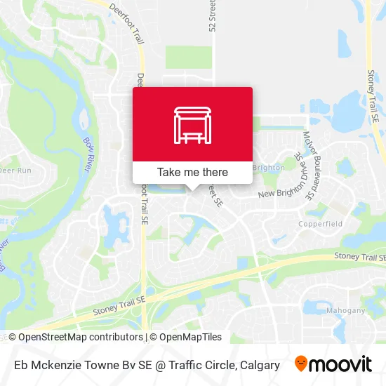Eb Mckenzie Towne Bv SE @ Traffic Circle map