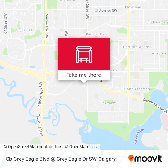 Sb Grey Eagle Blvd @ Grey Eagle Dr SW map
