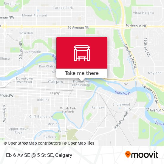 Eb 6 Av SE @ 5 St SE map