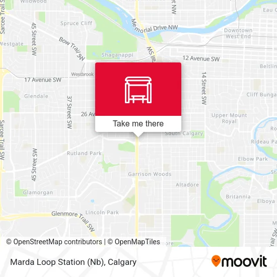Marda Loop Station (Nb) plan