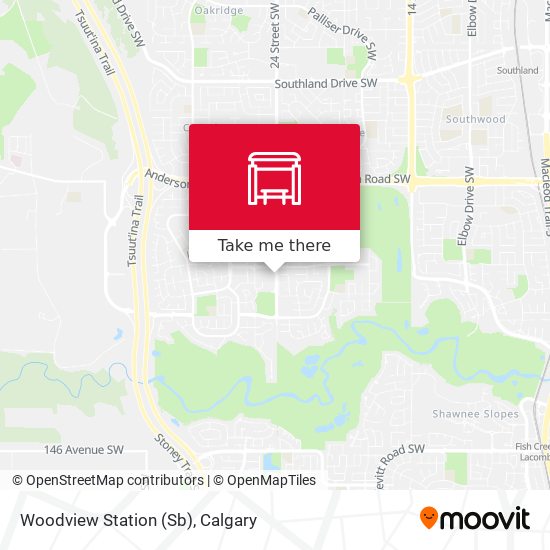 Woodview Station (Sb) map