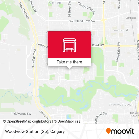 Woodview Station (Sb) map