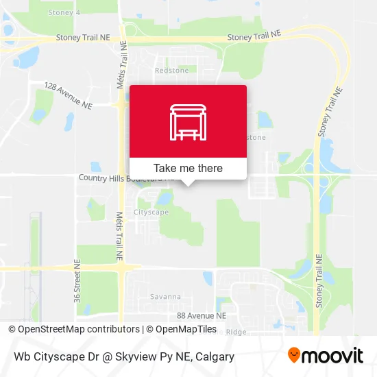 Wb Cityscape Dr @ Skyview Py NE plan
