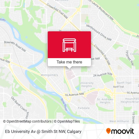 Eb University Av @ Smith St NW map