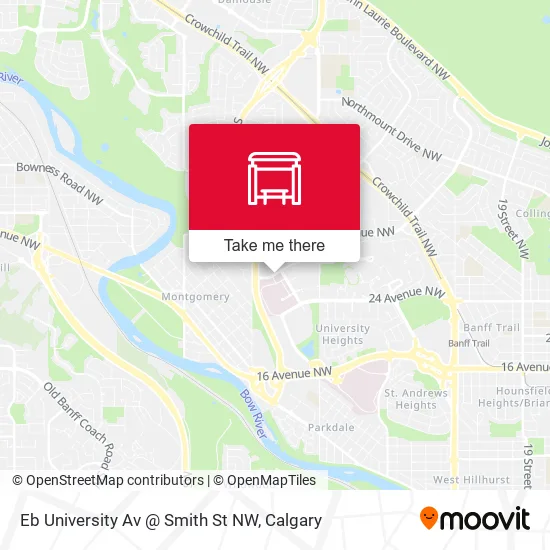 Eb University Av @ Smith St NW map