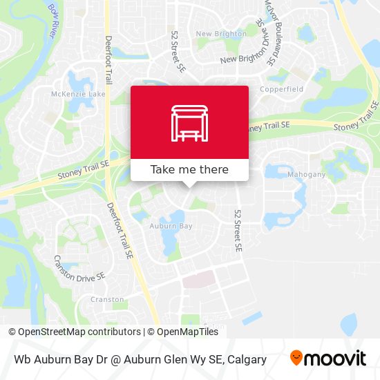 Wb Auburn Bay Dr @ Auburn Glen Wy SE map