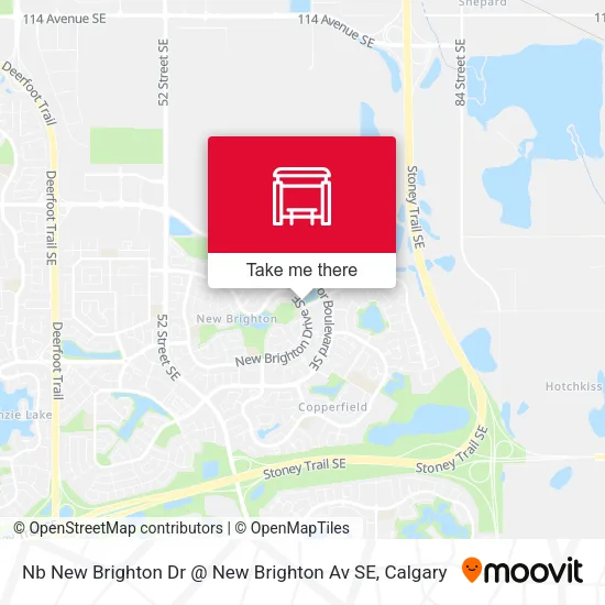 Nb New Brighton Dr @ New Brighton Av SE map