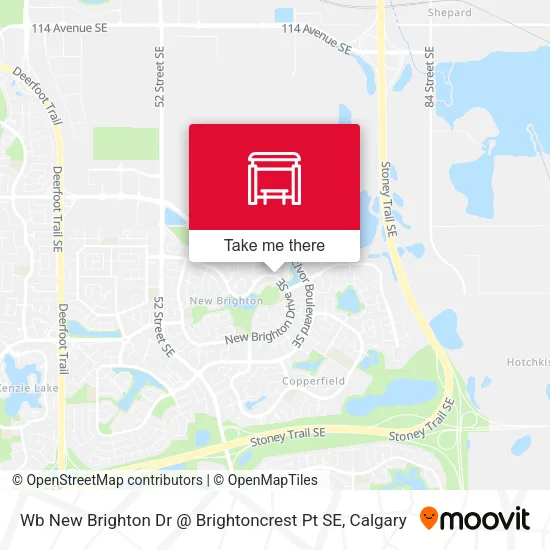 Wb New Brighton Dr @ Brightoncrest Pt SE map