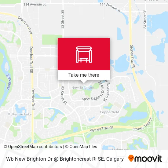 Wb New Brighton Dr @ Brightoncrest Ri SE map