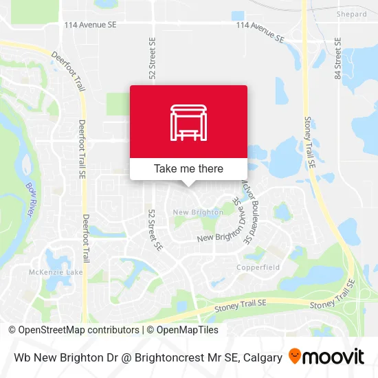 Wb New Brighton Dr @ Brightoncrest Mr SE map