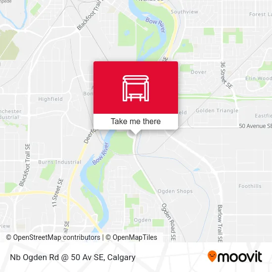 Nb Ogden Rd @ 50 Av SE plan