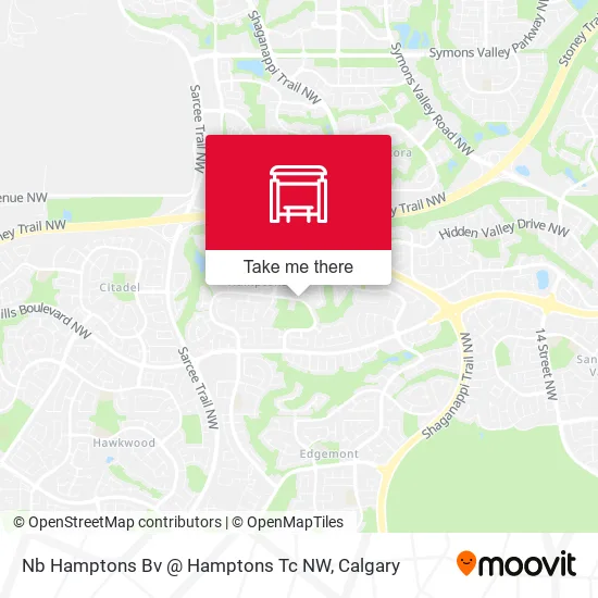 Nb Hamptons Bv @ Hamptons Tc NW map
