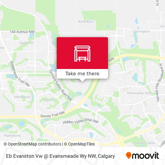 Eb Evanston Vw @ Evansmeade Wy NW plan