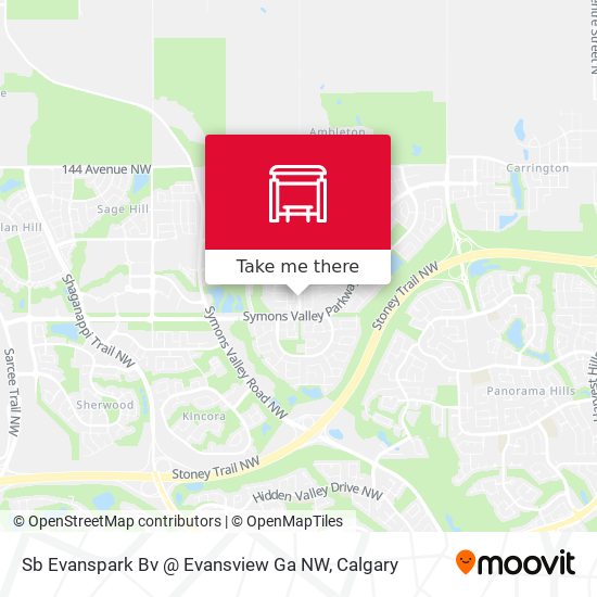 Sb Evanspark Bv @ Evansview Ga NW map