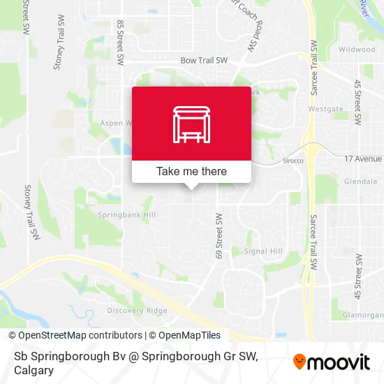 Sb Springborough Bv @ Springborough Gr SW map