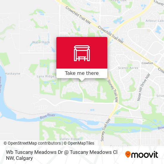 Wb Tuscany Meadows Dr @ Tuscany Meadows Cl NW map