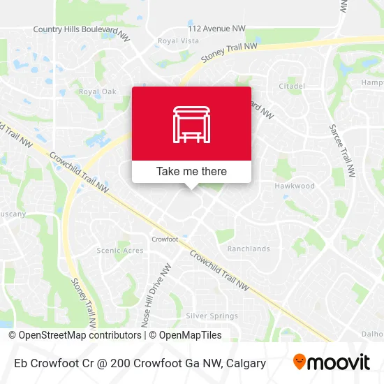 Eb Crowfoot Cr @ 200 Crowfoot Ga NW map