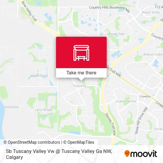 Sb Tuscany Valley Vw @ Tuscany  Valley Ga NW map