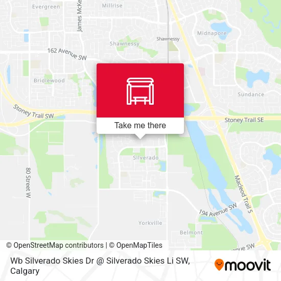 Wb Silverado Skies Dr @ Silverado Skies Li SW map