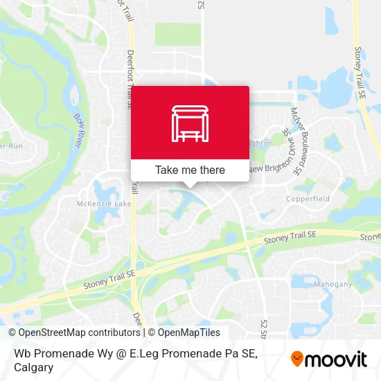 Wb Promenade Wy @ E.Leg Promenade Pa SE map