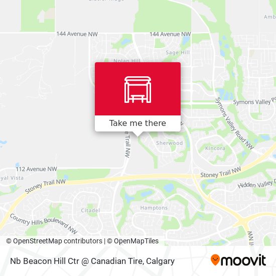 Nb Beacon Hill Ctr @ Canadian Tire map