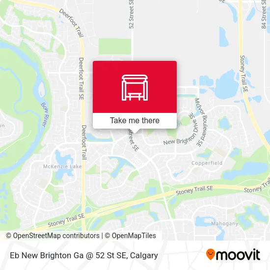Eb New Brighton Ga @ 52 St SE map