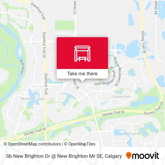 Sb  New Brighton Dr @ New Brighton Mr SE map