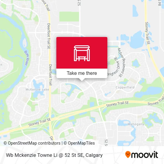 Wb Mckenzie Towne Li @ 52 St SE map
