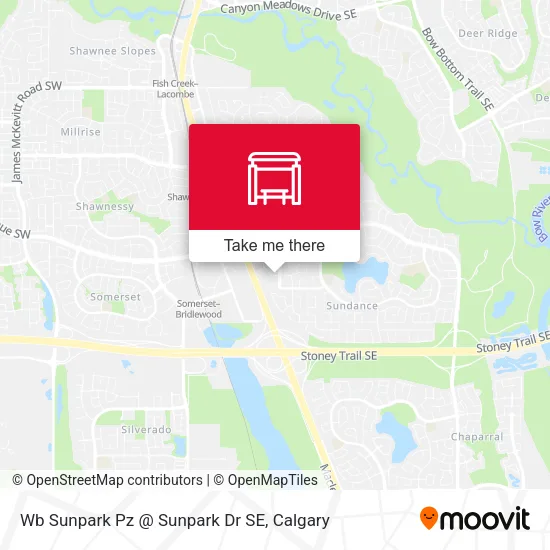 Wb Sunpark  Pz @ Sunpark  Dr SE map