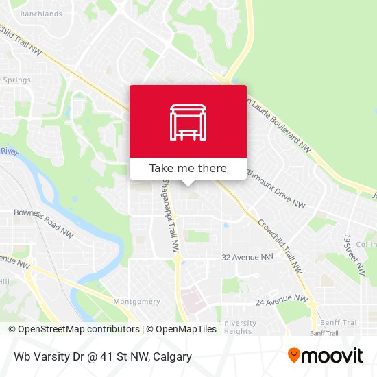 Wb Varsity Dr @ 41 St NW plan