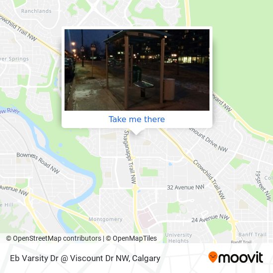 Eb Varsity Dr @ Viscount Dr NW map