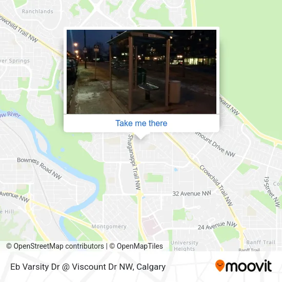 Eb Varsity Dr @ Viscount Dr NW map